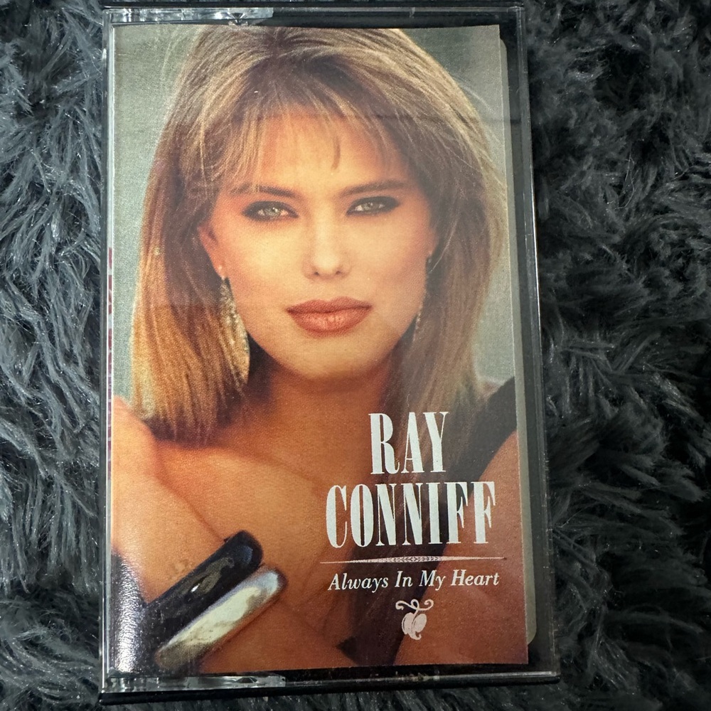 Vintage Music Cassette with Black Case